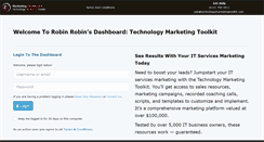 Desktop Screenshot of dashboard.technologymarketingtoolkit.com